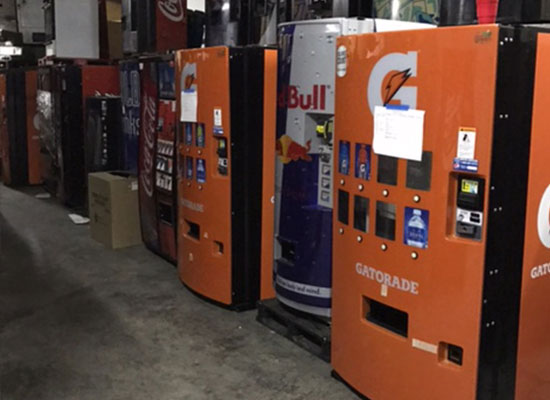 Variety of vending machines